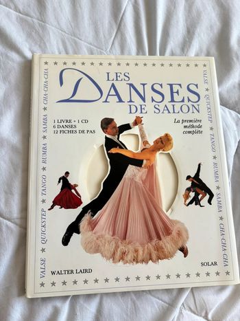 Livre les danses de salon première méthode complète walter laird solar collection vintage 1994