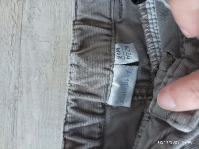 Pantalon velours wide 24 mois - photo numéro 4