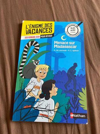Romans-jeux pour réviser livre 7-8 ans