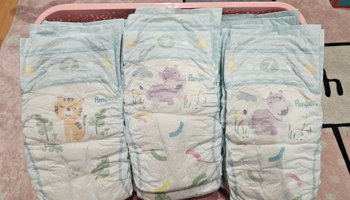 Pampers Baby dry taille 7 . 53 unités. - photo numéro 2