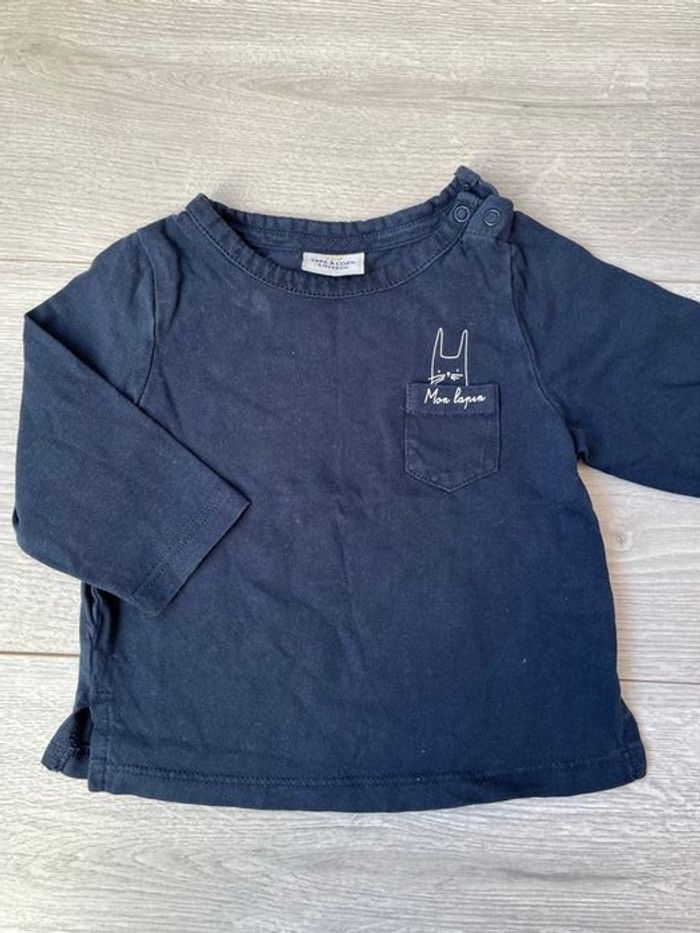 T-shirt manches longues 6 mois