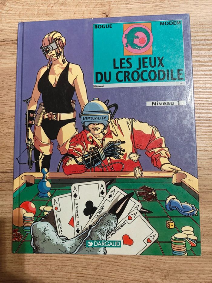 BD les jeux du crocodile