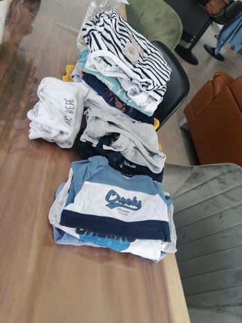 Vend lot en 6 mois garçon