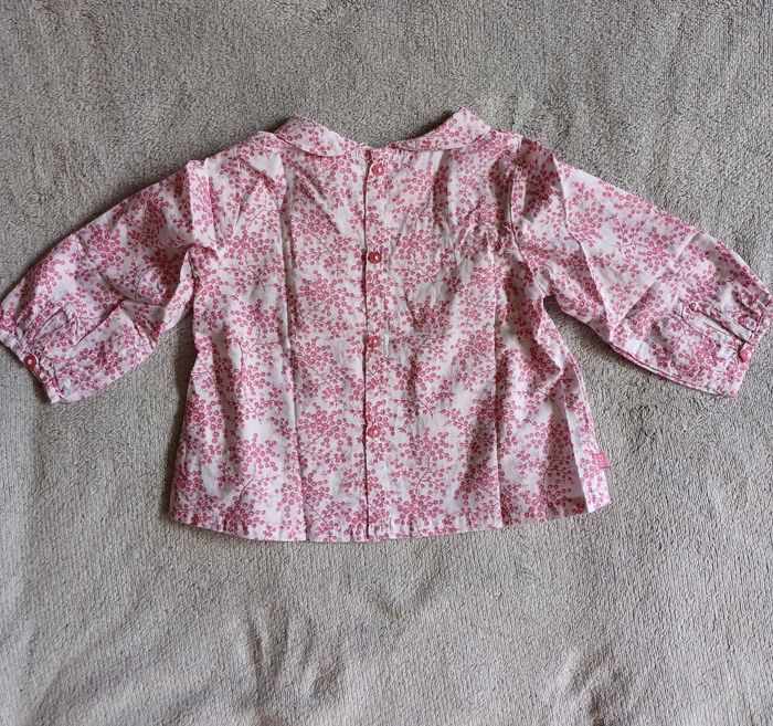 Chemise fleurie 12 mois - Obaïbi - photo numéro 2