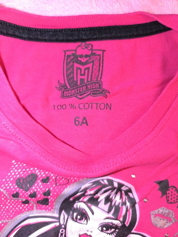 Tee-shirt manches longues Monster High - photo numéro 3