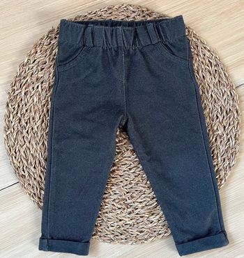 Pantalon tregging gris Kiabi