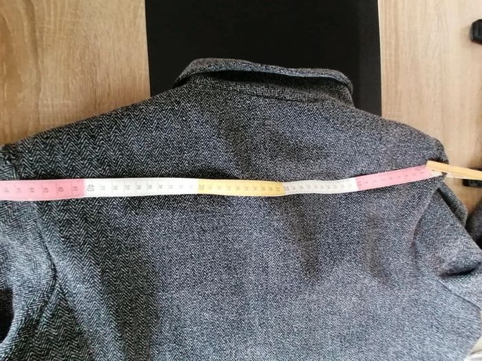 Blazer noir et gris chiné - photo numéro 6