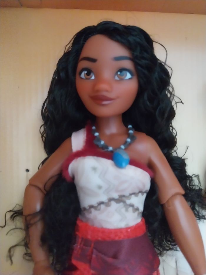 Poupée Vaiana 2 avec coq Hei Hei Disney Store Moana - photo numéro 2