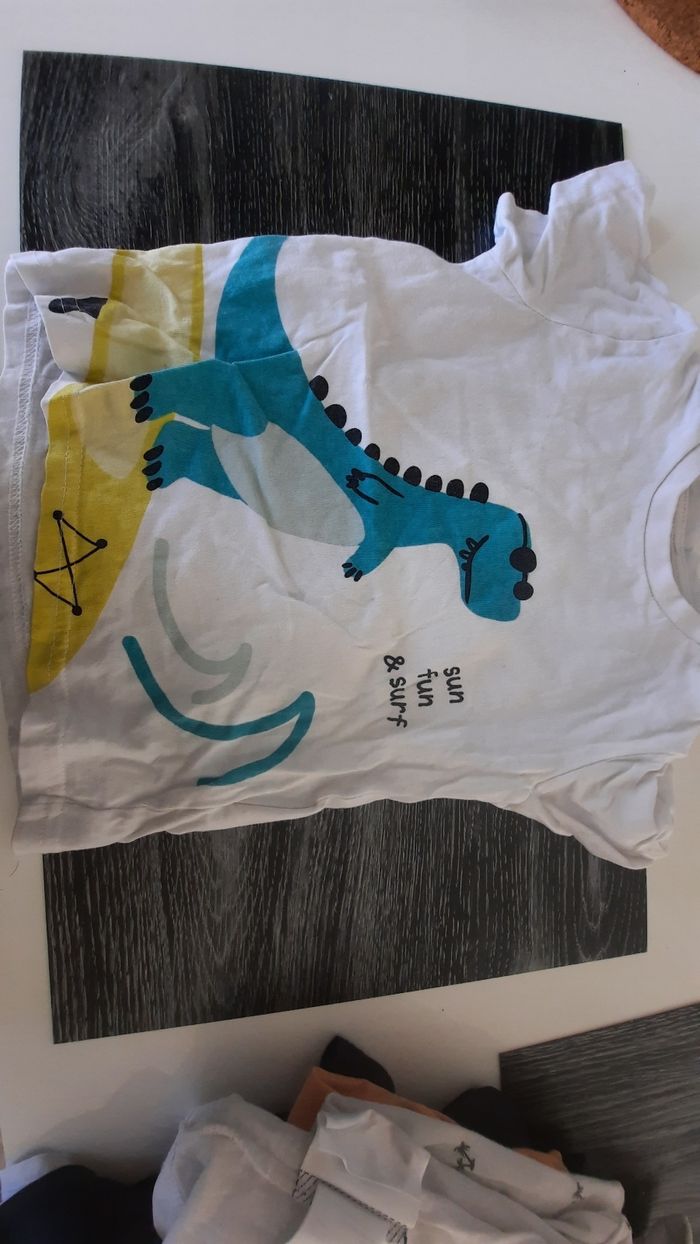 lot de 5 tee shirt manches courtes 24 mois - photo numéro 4