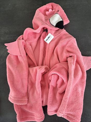 combinaison surpyjama flammand rose 4 ans