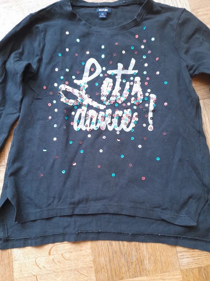 T.shirt manches longues Kiabi 6 ans - photo numéro 2