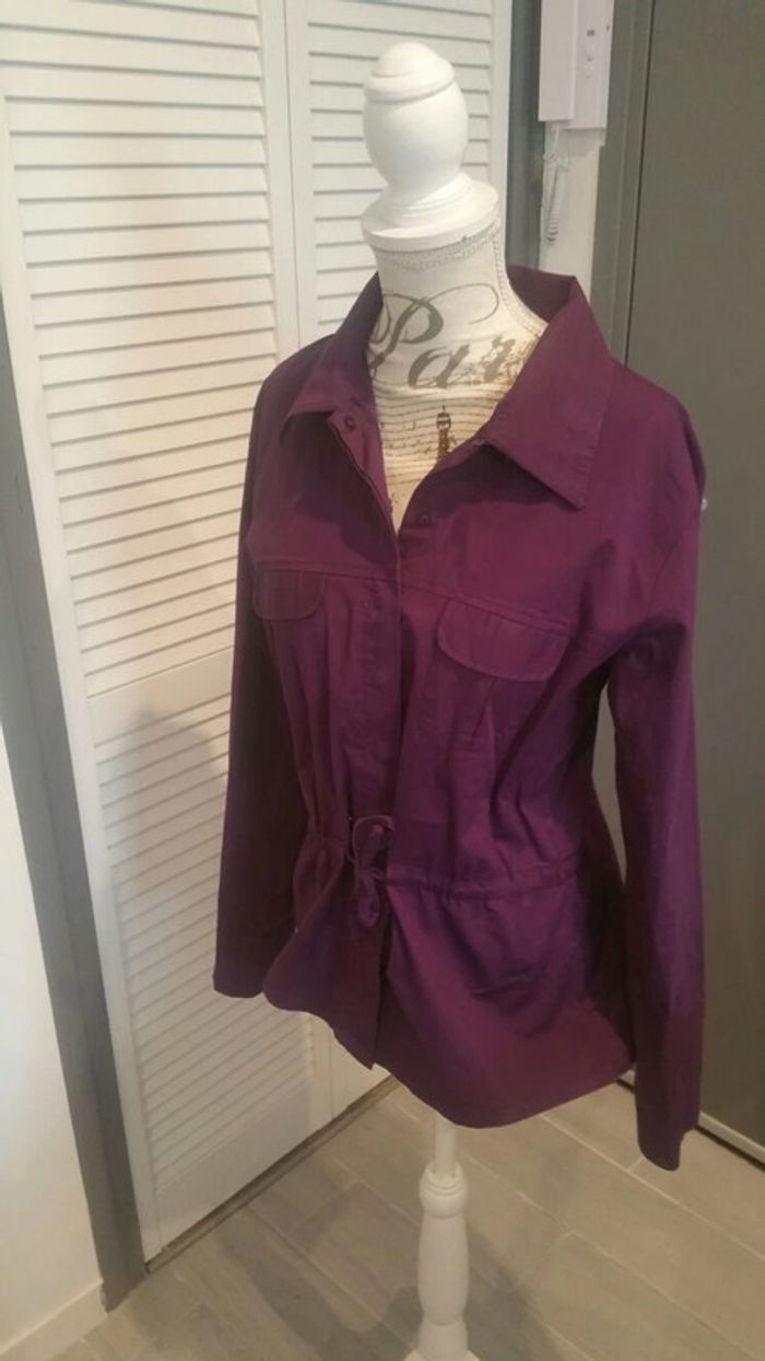 Chemise centrée ouverture pressions M/L