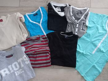 Gros lot de  8 vêtements homme (Cool Cat, Brice...) XS/S