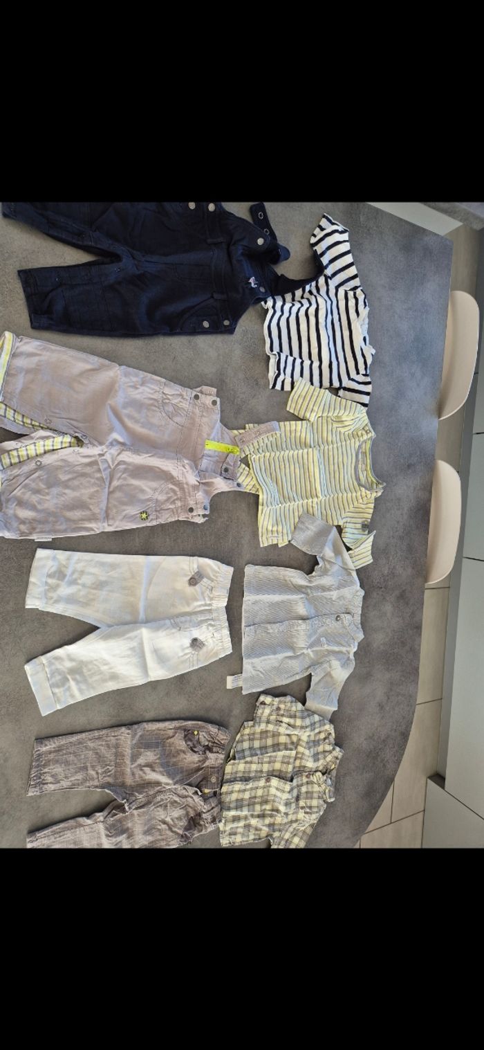 Lot de 4 ensembles 6 mois
