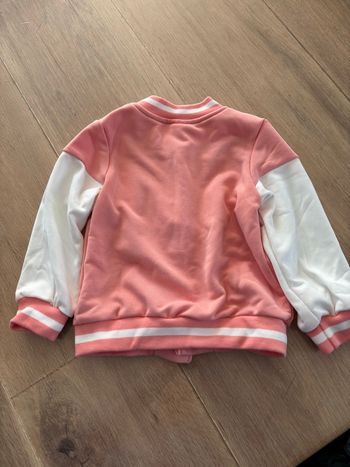Ensemble veste et jupe rose
