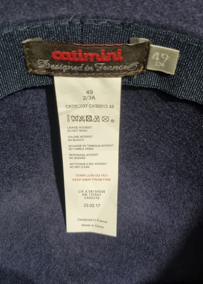 Chapeau oreilles en feutrine 2-3 ans - photo numéro 6