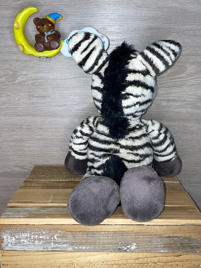 NIC597 doudou zèbre 🦓 nicotoy - photo numéro 2