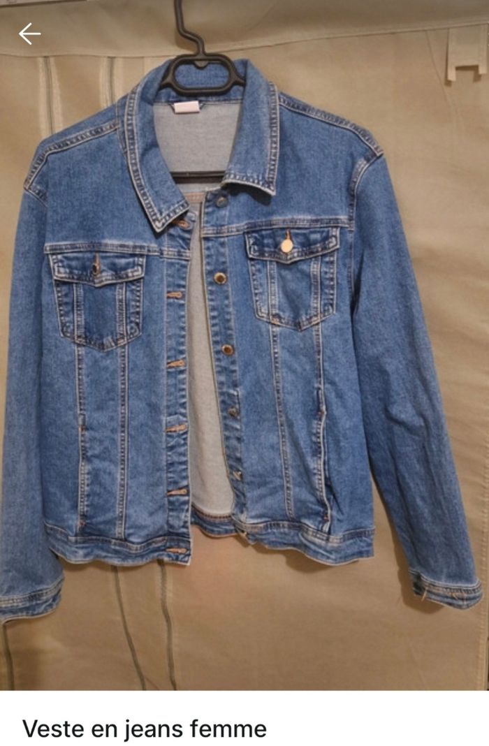 Veste en jeans femme