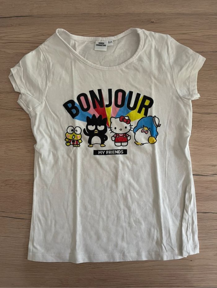 T-shirt manches courtes hello kitty
