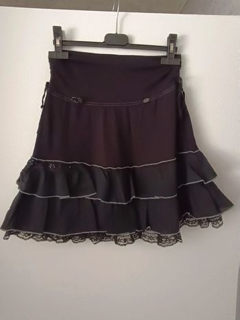 Jupe courte noire Cache Cache noire