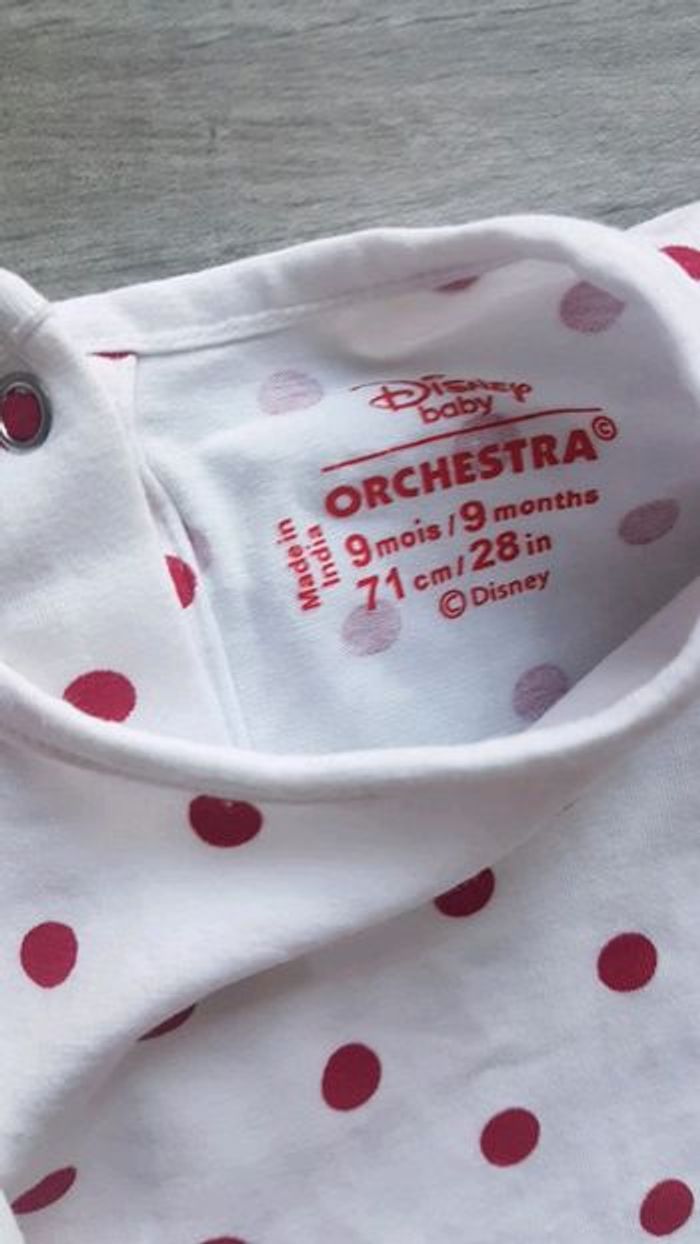 Ensemble Disney baby Minnie 9 mois - photo numéro 9