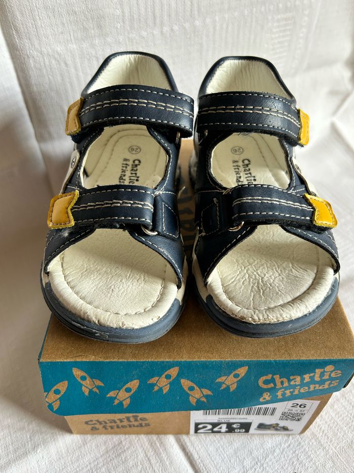 Sandales bleu - photo numéro 3