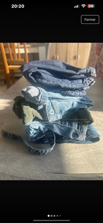 Lot pantalon