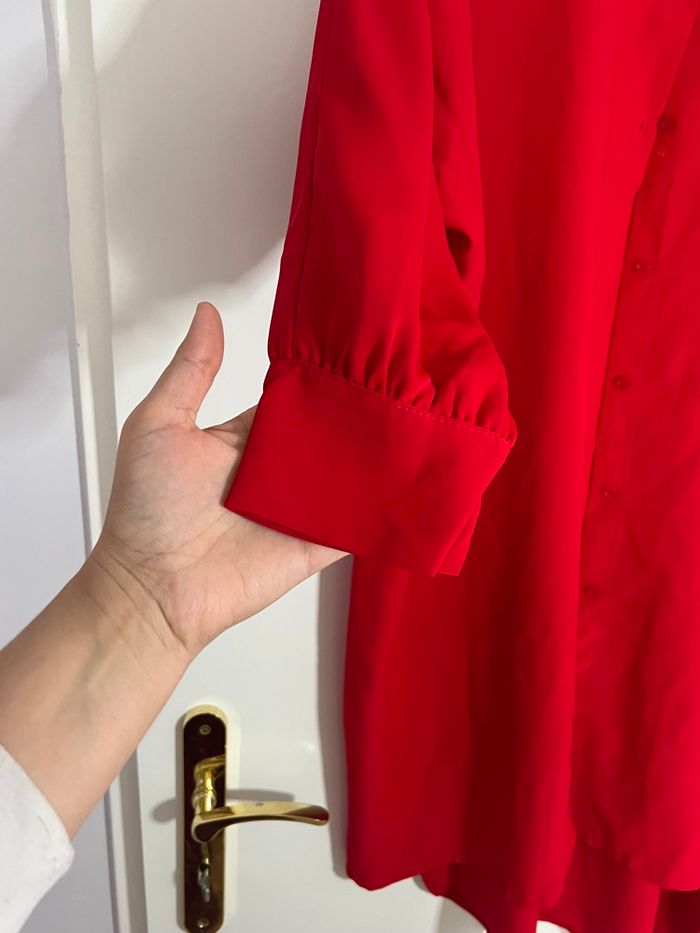 Chemise rouge taille unique - photo numéro 2