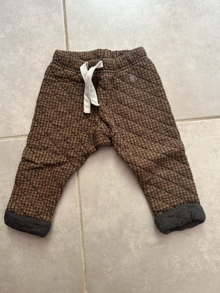 Pantalon petit bateau taille 12 mois