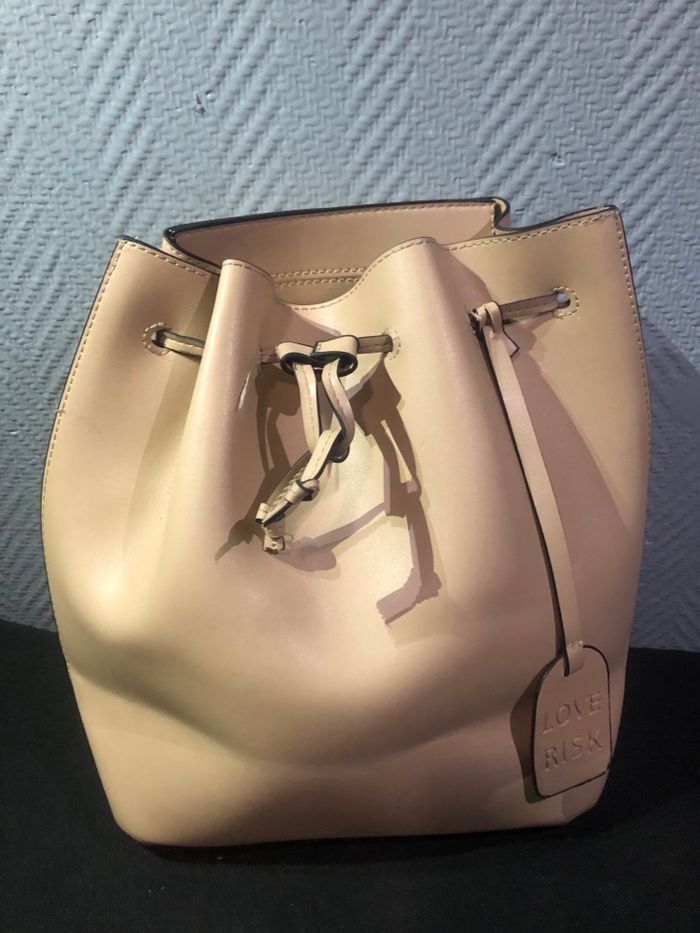 Sac à dos beige love risk - photo numéro 3