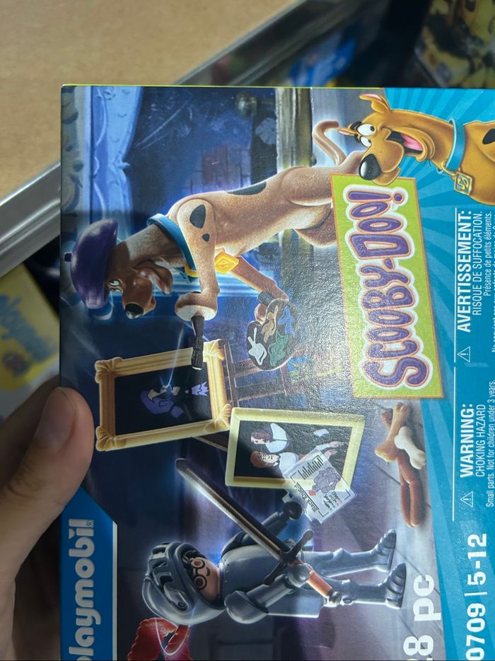 Scooby Doo avec Chevalier Noir 70709 Playmobil