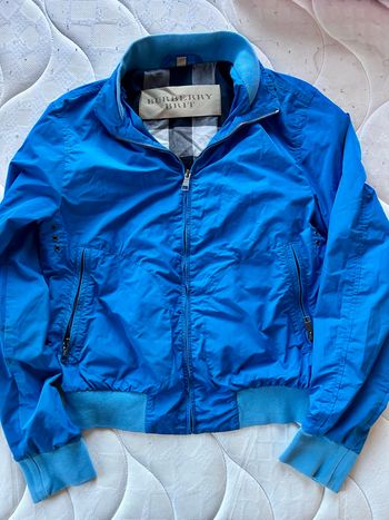 Veste bleu Burberry Bit à manches longues