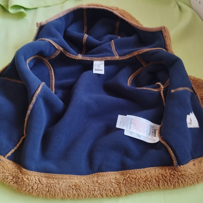 Manteau blouson peluche à capuche 18mois Quechua - photo numéro 9