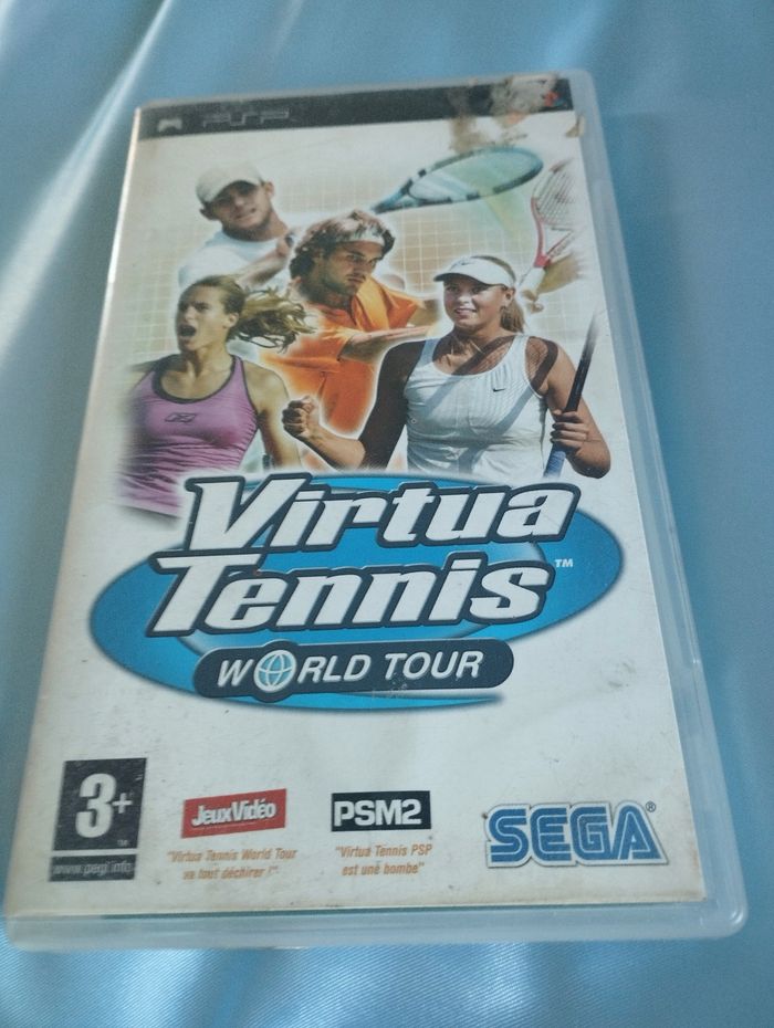 Jeu psp virtual tennis World tour complet en boite