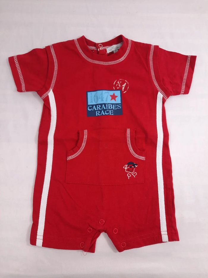 Combinaison short, 6 mois,  in extenso