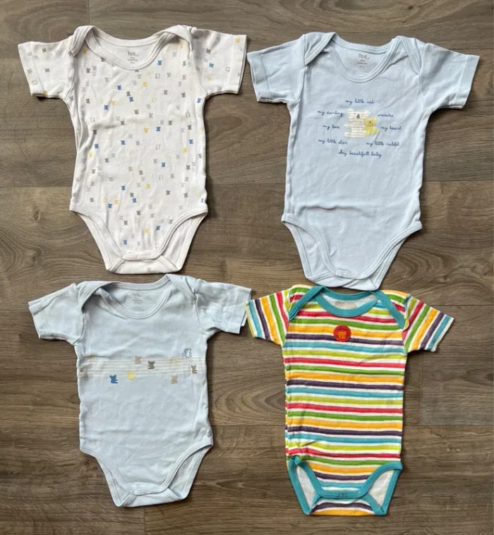 Lot printemps été taille 12 mois (8 articles) Gemo Tape à l’œil Lacoste - photo numéro 7