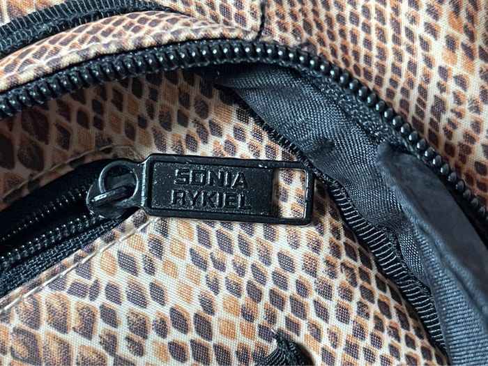 Superbe Sac Sonia Rykiel 🌸 Tissu lezard - photo numéro 14
