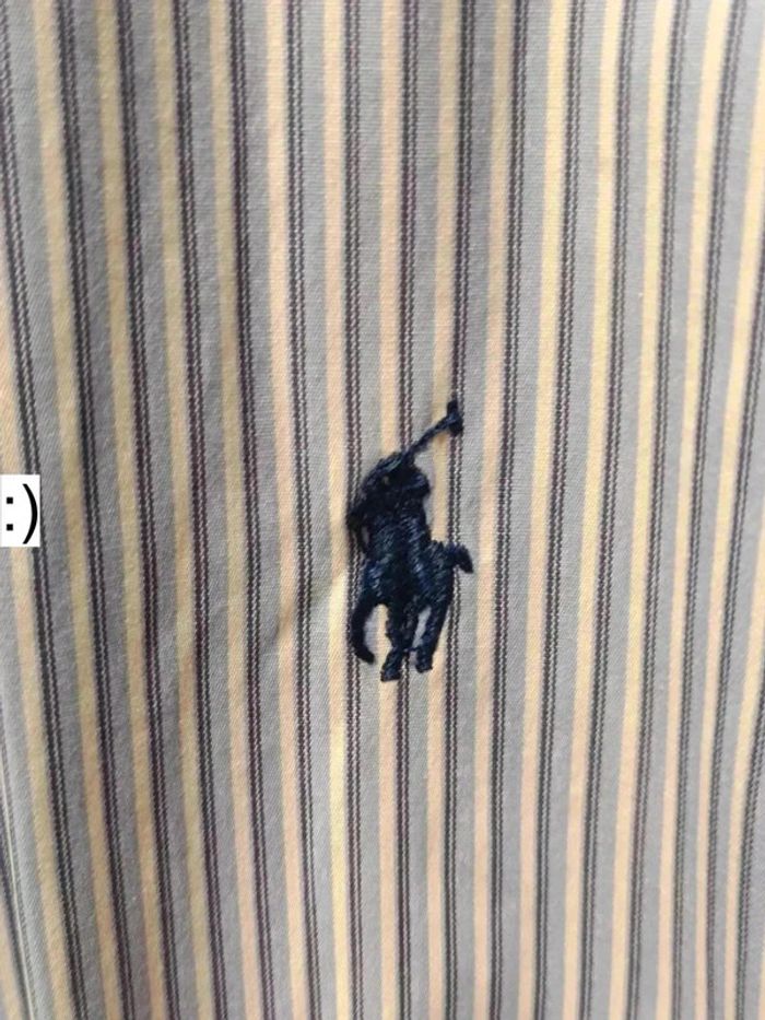 Chemise rayée Ralph Lauren – Taille M - photo numéro 3