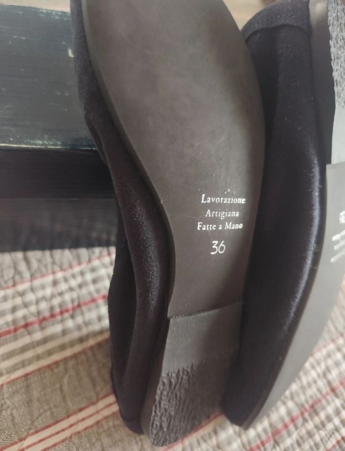 Ballerines en cuir Reqins neuves - photo numéro 5