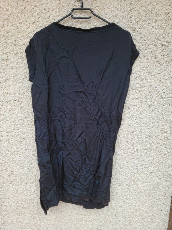 Tunique longue robe diesel noir gothique esprit - photo numéro 4