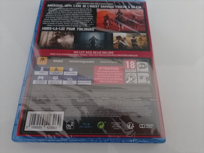 red dead redemption  2 ps4 - photo numéro 2