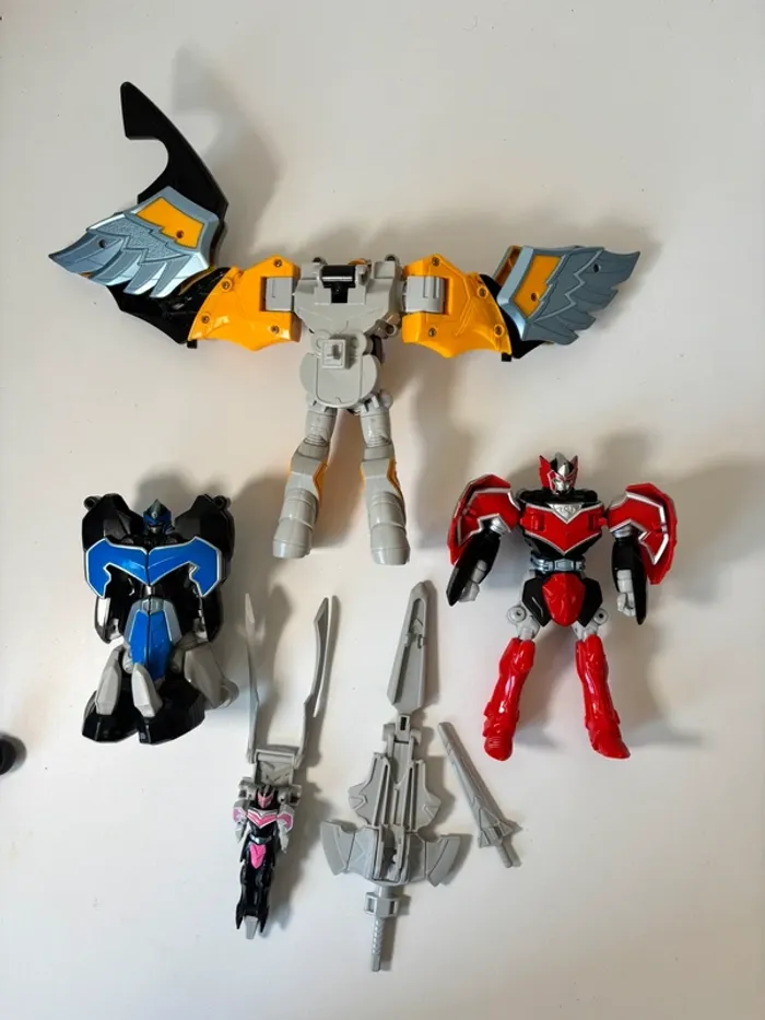 Figurine robot Bandai Power Rangers Magiranger Mystic Force DX Magi King Megazord - photo numéro 8
