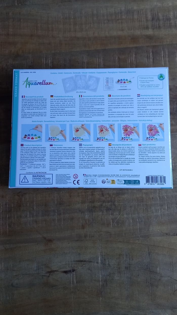 Jeu neuf Aquarellum animaux - photo numéro 2