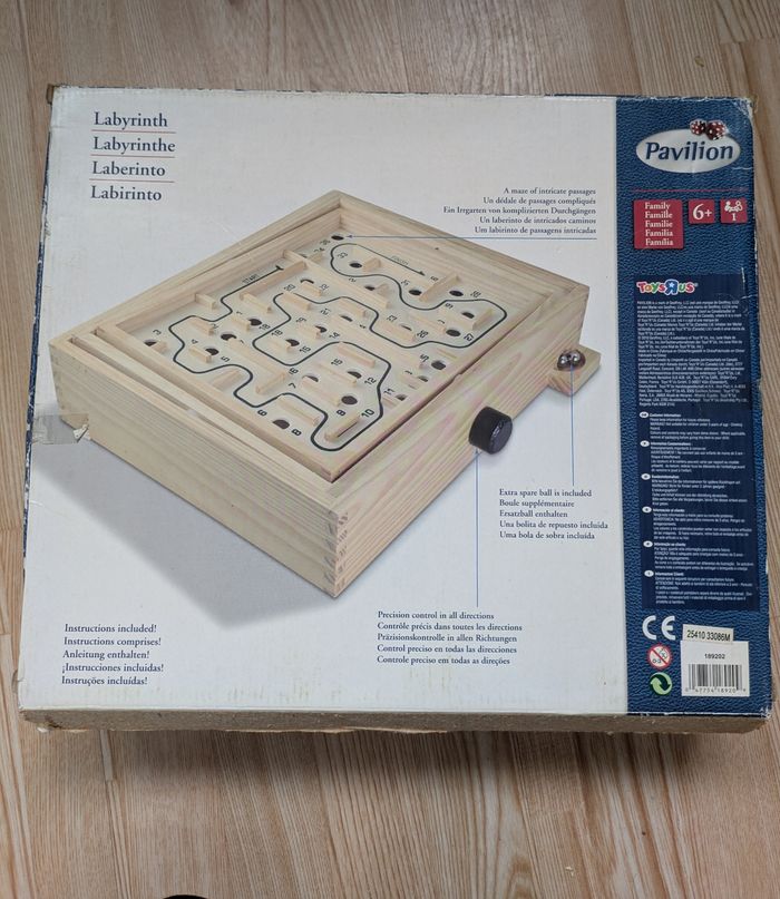 Jeu Labyrinthe bois - photo numéro 6