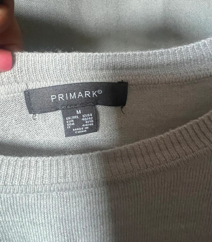 Jolie pull fin femme primark taille M couleur gris comme neuf - photo numéro 5