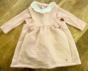 Ensemble Petit bateau robe + t-shirt manches longues – neuf sans étiquette
