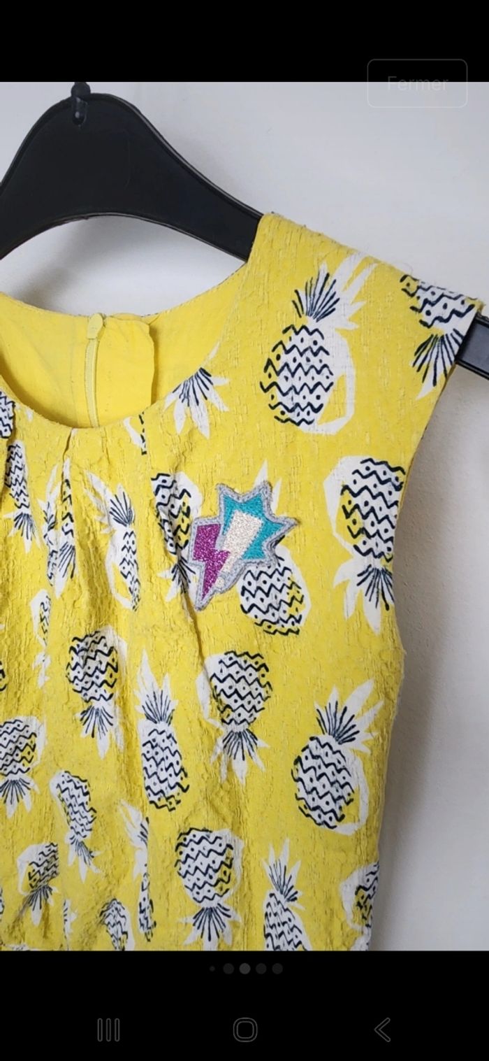 Robe catimini jaune - photo numéro 4