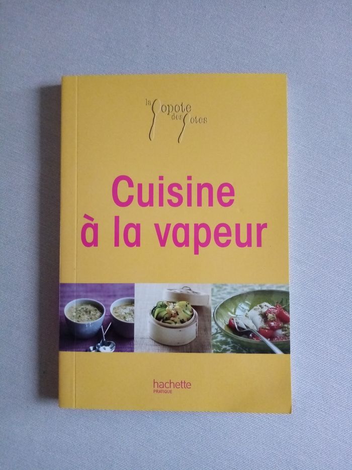 Livre : cuisine à la vapeur