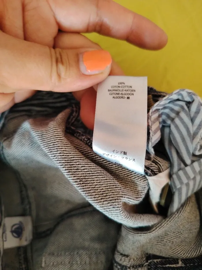 Pantalon jeans petit bateau - photo numéro 5