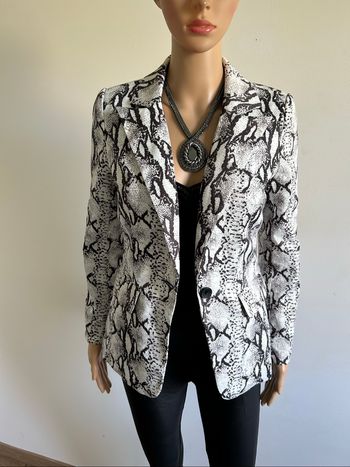 Blazer imprimé Drôle de Copine taille S jamais porté